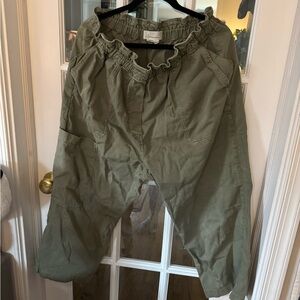 Anthropologie Sage Green Trousers